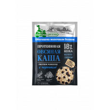 Протеиновая каша овсяная с черникой, 40 г