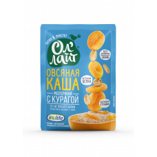 Овсяная молочная каша курага, 40 г