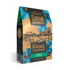 Каша льняная "С грибами и зеленью" 300 г