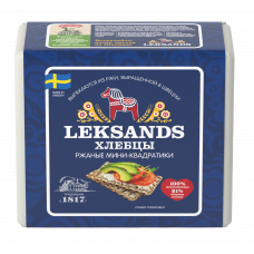 Хлебцы "Leksands" ржаные мини-квадратики, 200 г
