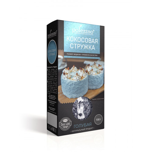 Кокосовая стружка "Голубая" 100 г Кокосовая стружка "Голубая" 100 г